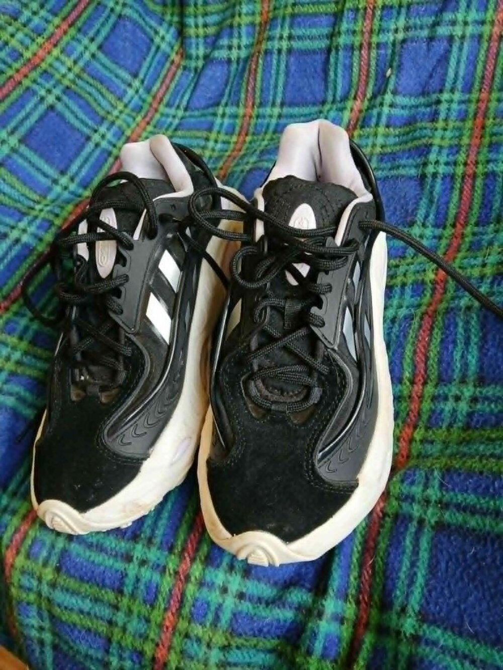 Size 7 - Adidas Oznova Black Purple Tint W